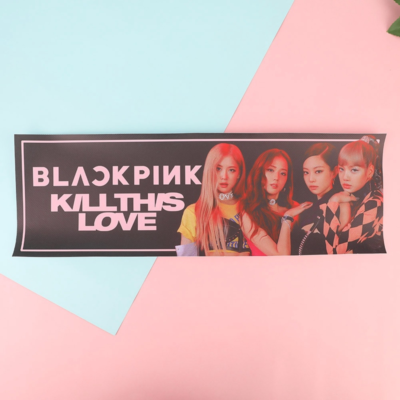 Tấm poster treo trang trí hình nhóm nhạc KPOP blackpink