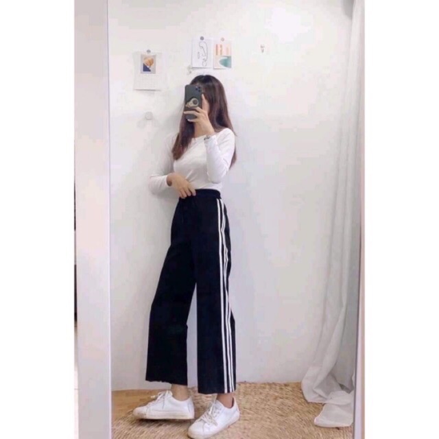 Quần suông 3 sọc 02