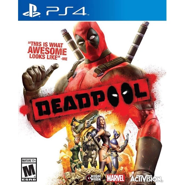 Đĩa game PS4: Deadpool