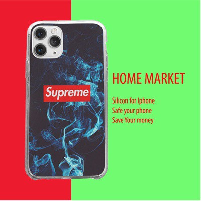 ỐP lưng IP khói xanh phong cách Homemarket chống sốc IPhone 5 6 7 8 Plus X Xmas 11 12 Pro Mini SUPPOD00300