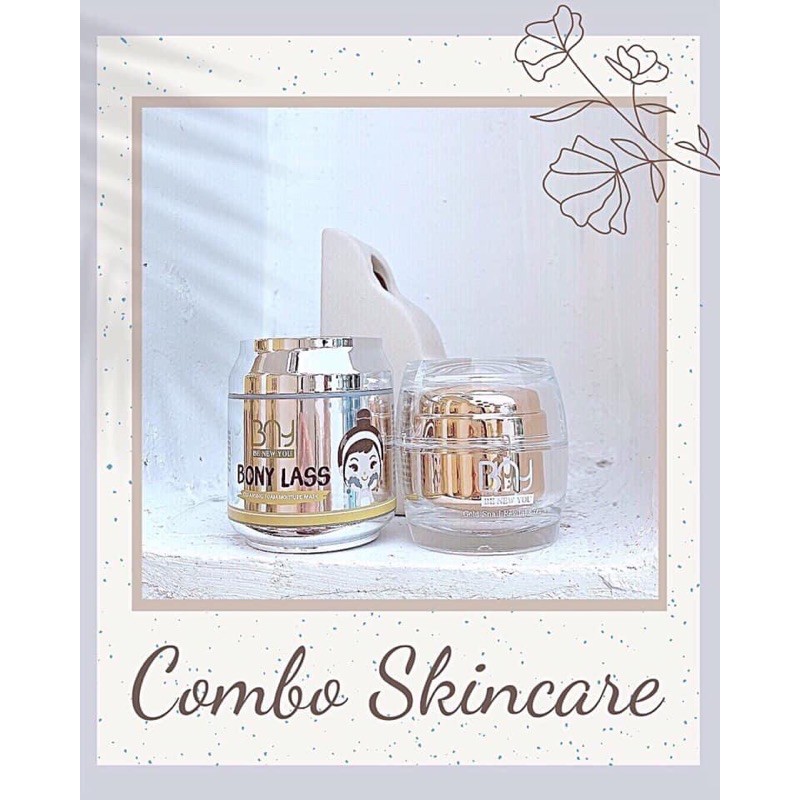 COMBO Skincare BNY. Kem Face Ốc Sên + Bony Lass.