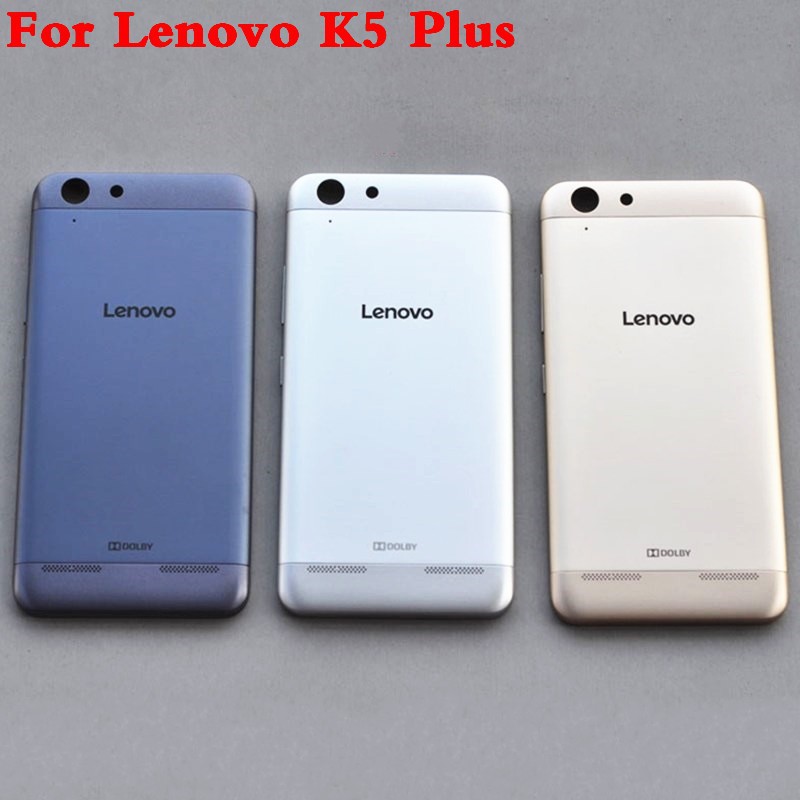 for Lenovo K5 Plus Official Original Phone Case For Lenovo Vibe K5 A6020 Back Battery Cover Housing Replacement Parts