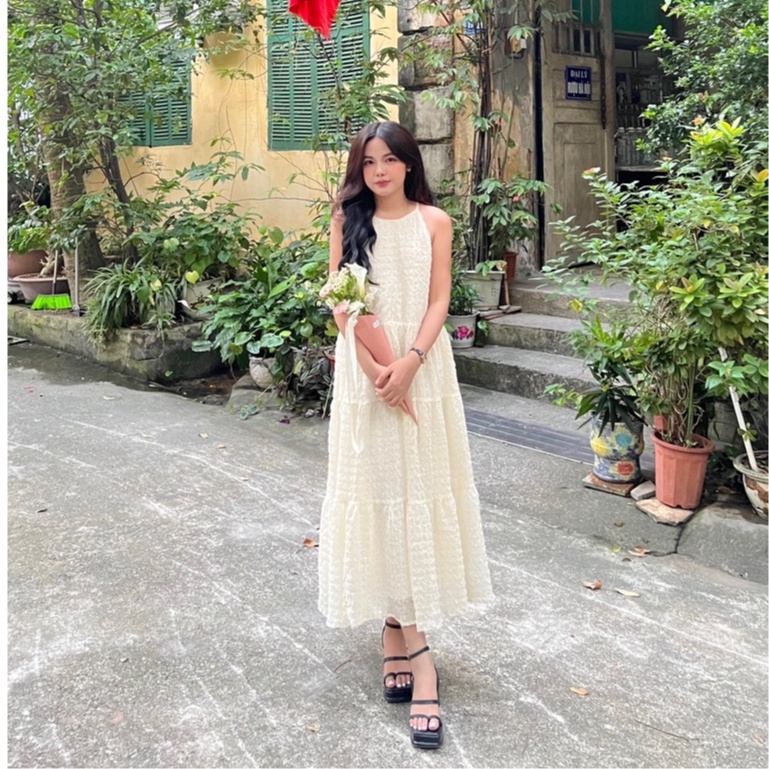 TYRIBEE - Đầm yếm 3 tầng