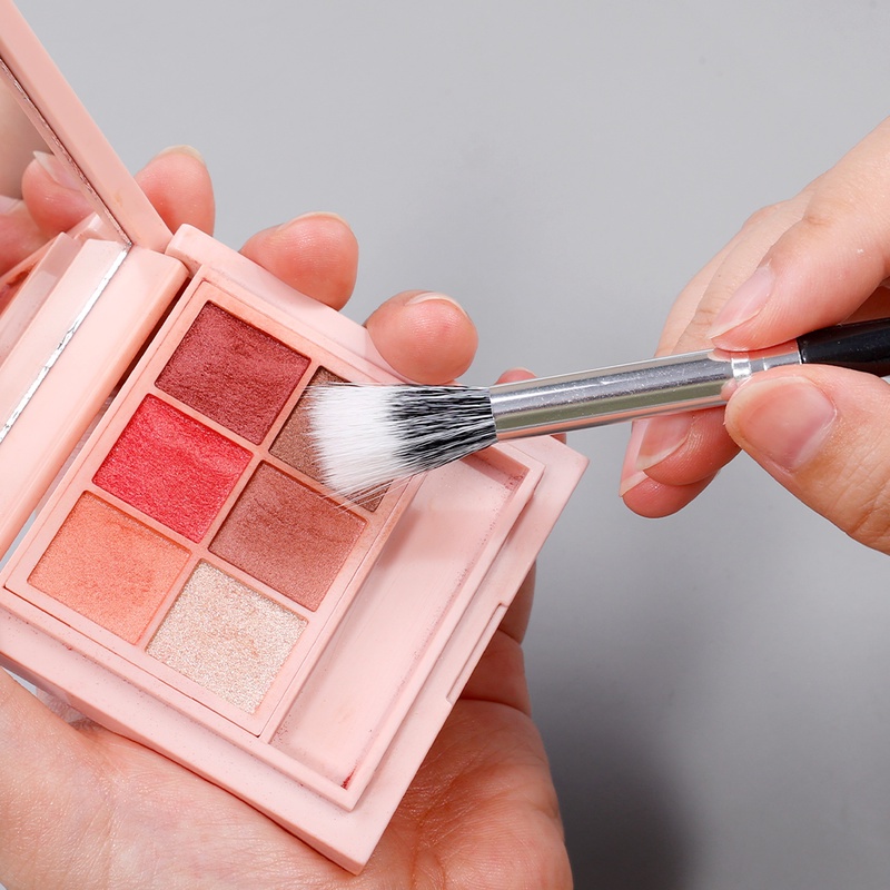 1 Cọ Trang Điểm Lông Nhân Tạo Tay Cầm Bằng Nhựa Nhiều Kích Cỡ Tiện Dụng