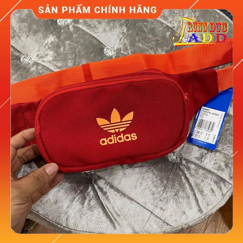 Túi Bao Tử Adidas Full Tag Code Chất Cotton Cực Đẹp Ngăn Rộng Chuẩn Cambodia Trungducadidas