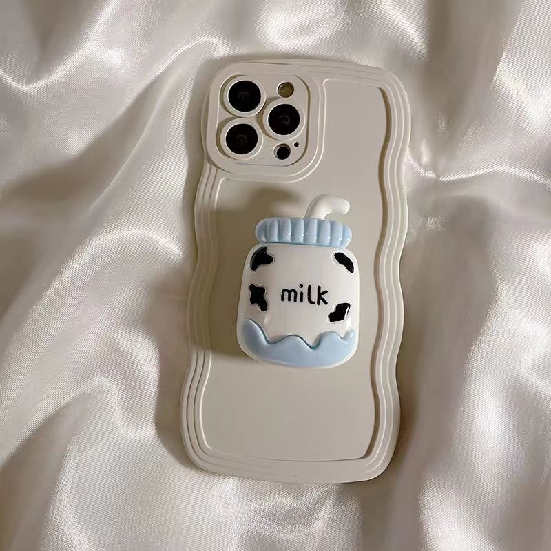Ốp Điện Thoại Họa Tiết Dễ Thương Chống Sốc Kèm Giá Đỡ Cho IPhone 6 6S 7 8 Plus SE 2020 X XR XS Max 11 12 13 14 Pro Max Plus