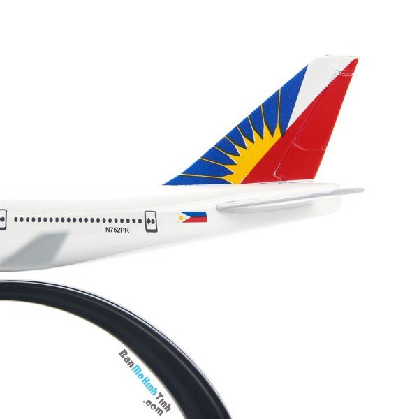 Mô hình máy bay Philippines Airlines Boeing B747 16cm Everfly