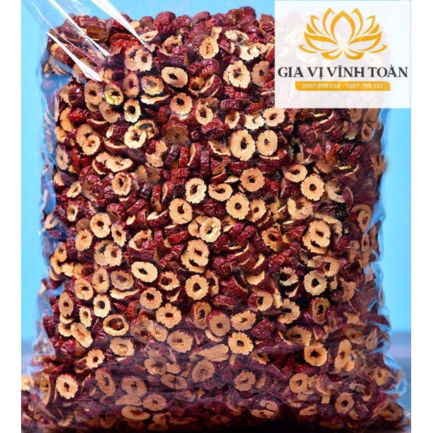 Táo đỏ cắt lát