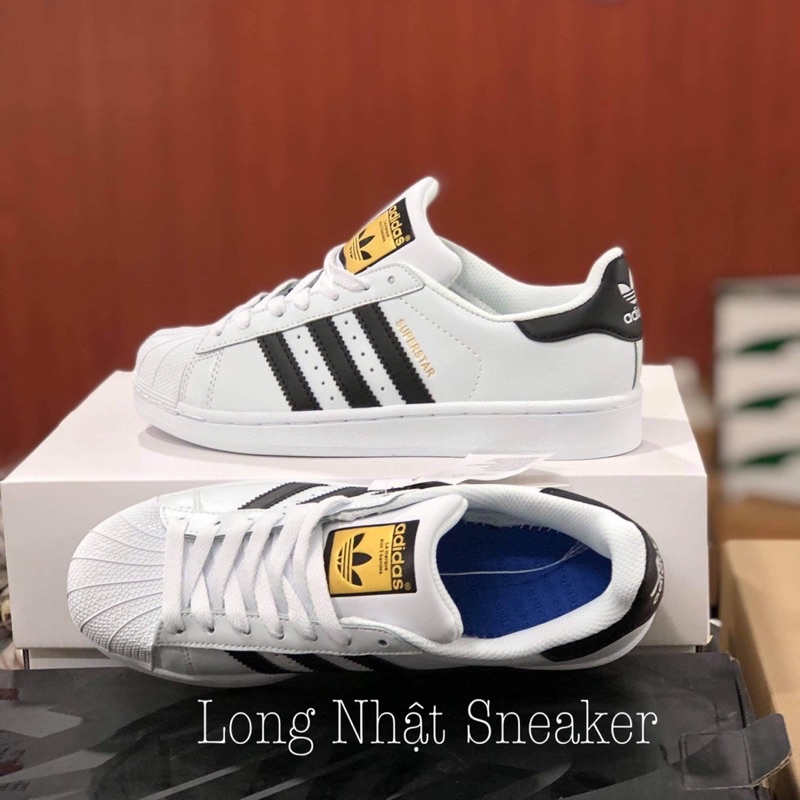 Giày Sneaker Super Star Chữ Nổi, Giày Thể Thao Nam Nữ