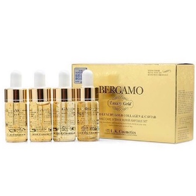 SERUM Bergamo vàng Bergamo Luxury Gold Collagen & Caviar