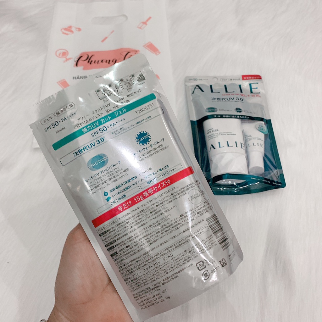 KEM CHỐNG NẮNG ALLIE GEL SPF50 PA+++ HÀNG NỘI ĐỊA NHẬT CHÍNH HÃNG CAM KẾT CHẤT LƯỢNG