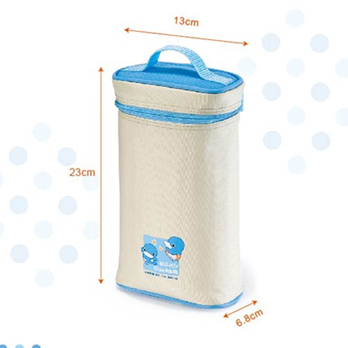 Túi ủ ấm bình sữa 2 ngăn KU.KU DUCKBILL Ku5448