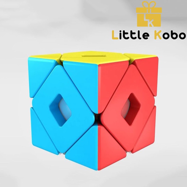 Rubik Biến Thể Moyu MeiLong Double Skewb Stickerless MFJS Rubik Biến Thể Skewb