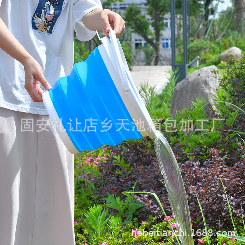 Xô Đựng Nước Có Nắp Đậy Gấp Gọn Tiện Dụng | BigBuy360 - bigbuy360.vn