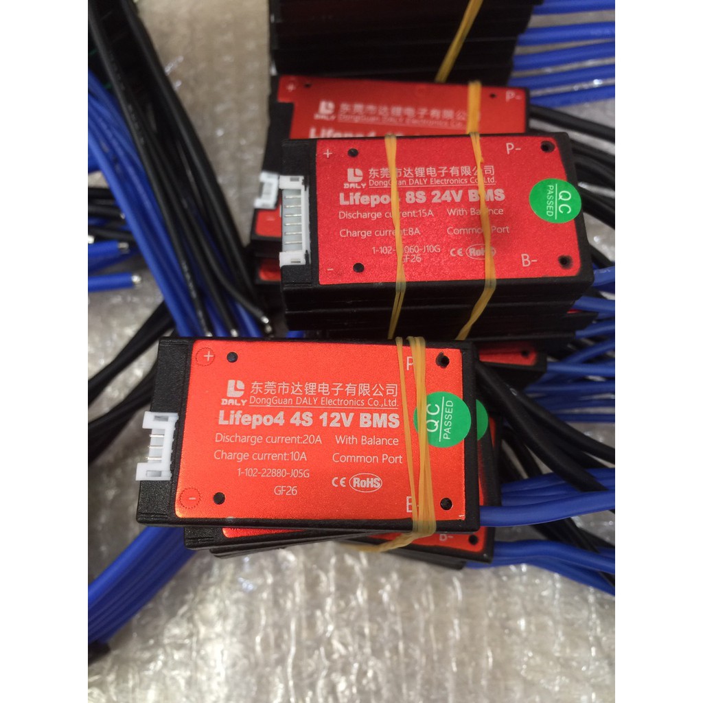 Mạch bảo vệ pin lithium  LifePO4 4S 12V 15A 20A 30A 40A 50A