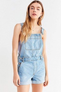 Quần yếm jeans vnxk