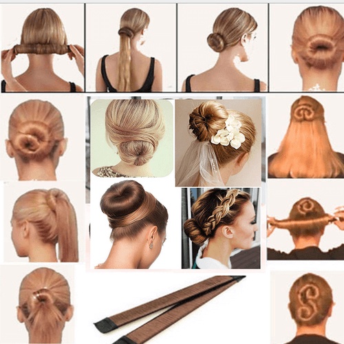 Phụ kiện tóc nữ, dụng cụ búi tóc đa năng tạo kiểu tóc xinh Hàn Quốc - Vợ Chồng Tôi