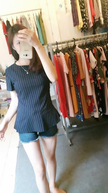 ÁO CÔNG SỞ ĐUÔI CÁ HÀNG XUẤT KHẨU XỊN A028