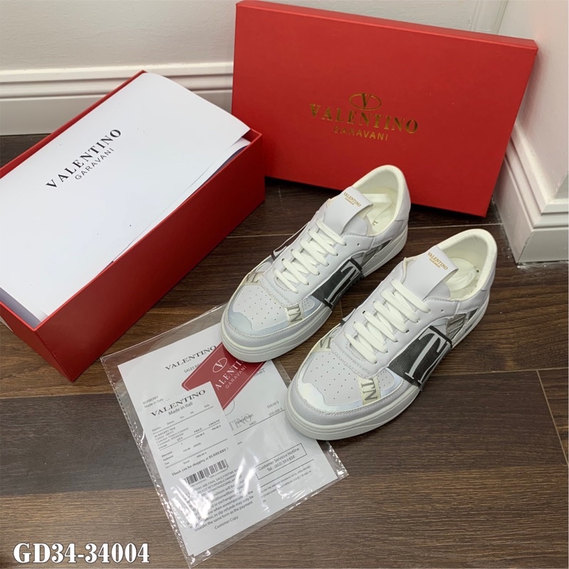 Giày Sneaker VLTN Nam Pha Vạch Chữ Viền Phản Quang Full Box