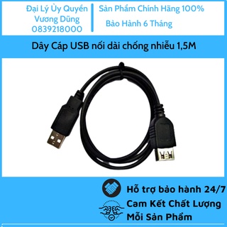 Dây Cáp USB nối dài chống nhiễu 1,5M