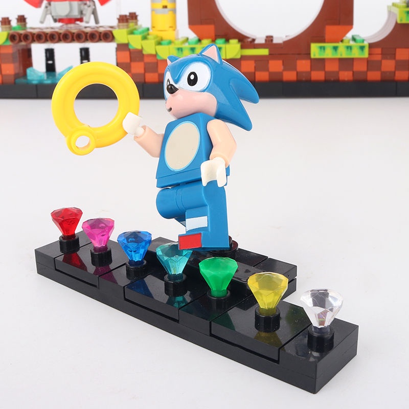Đồ  chơi Lắp ráp Mô hình Sonic the Hedgehog – Green Hill Zone 29005 Fit21331 1255pcs