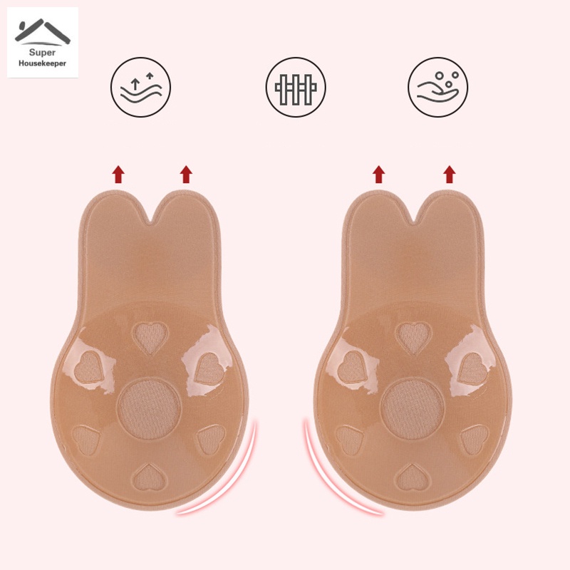 Áo lót nâng ngực bằng silicone không dây dành cho nữ