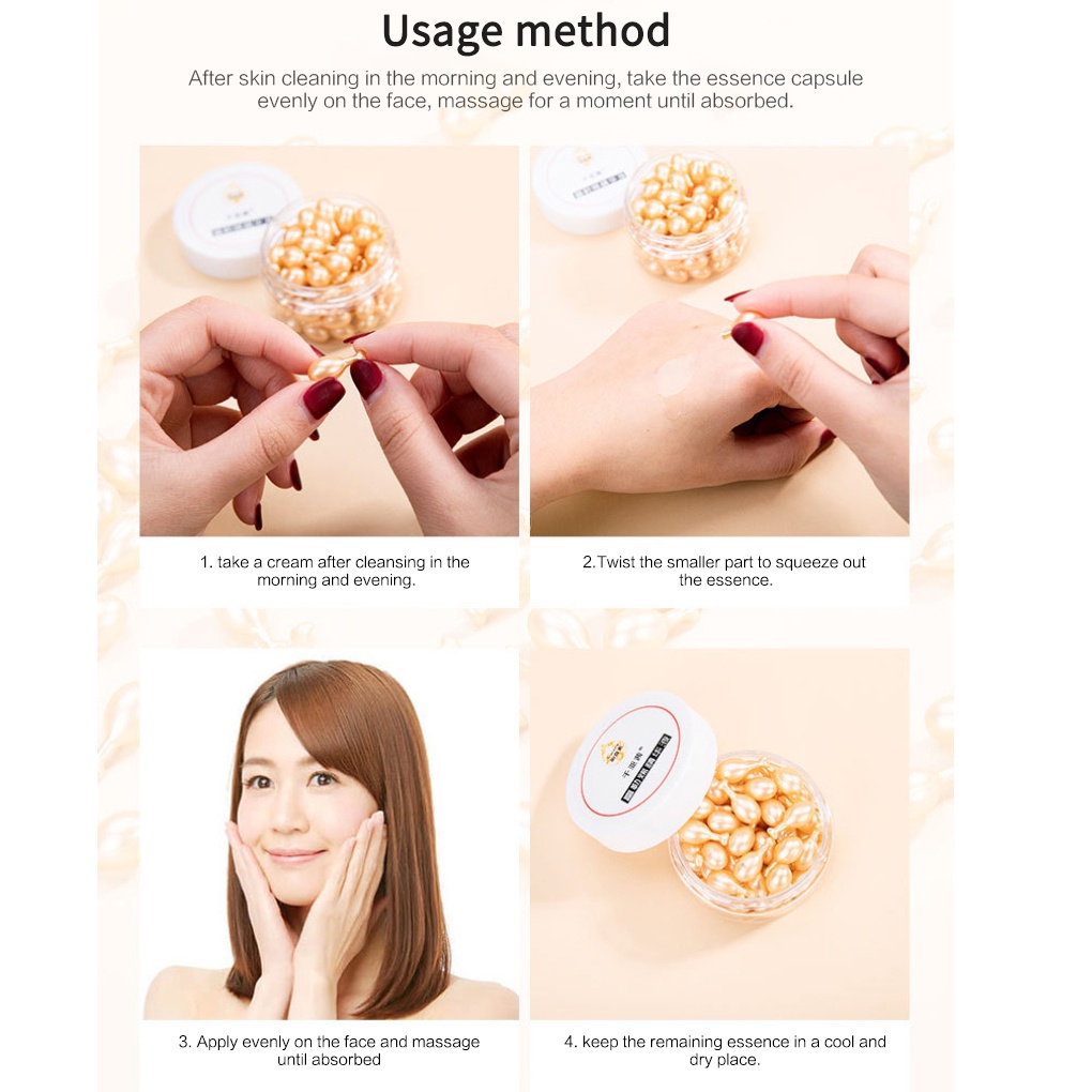 1 Hộp Kem Dưỡng Thể Hyaluronic Acid Làm Trắng Da Chống Nếp Nhăn Se Khít Lỗ Chân Lông