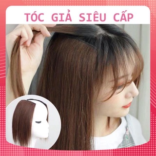 [TÓC GIẢ] 💜BÁN CHẠY💜 SET 2 TÓC GIẢ KẸP PHỒNG CHÂN TÓC SIÊU TỰ NHIÊN 💜