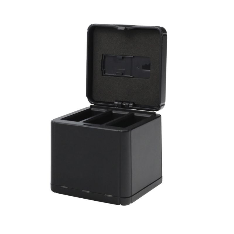 Hộp Sạc Nhanh Thông Minh 3 Pin Qc 3.0 Kèm Dây Cáp Dữ Liệu Cho Máy Ảnh Thể Thao Osmo | BigBuy360 - bigbuy360.vn