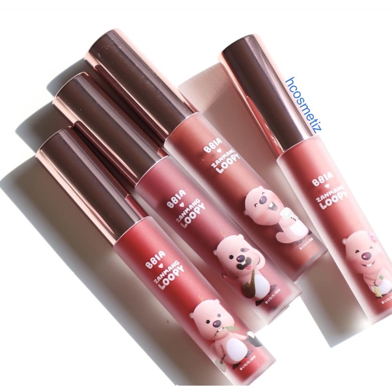 Son Bbia last Velvet Lip Tint phiên bản Chú Gấu ZanMang Loopy