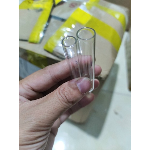 Combo 10 ống hút mụn th.uỷ tinh chuyên dụng dùng trong spa thẩm mỹ viện to dày