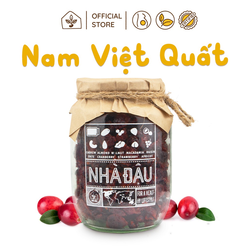 Nam Việt Quất Sấy Dẻo Tốt Cho Bà Bầu | Nhà Đậu 48