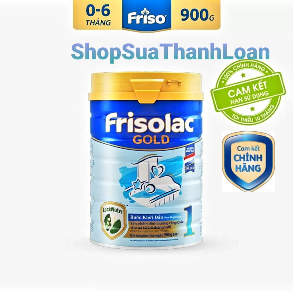 [HSD T6-2022] Sữa Bột Frisolac Gold 1 900g