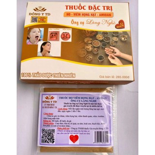 Ho,amidan,viêm họng hạt ông cụ làng nghè