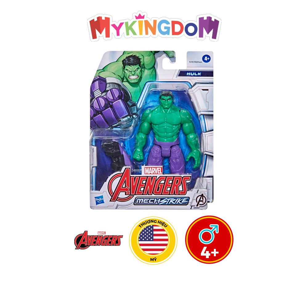 Đồ Chơi AVENGERS Mô Hình Hulk Dòng Mech Strike 6 Inch F2159