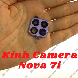 Kính camera HW nova 7i /p40 lite có chụp camera