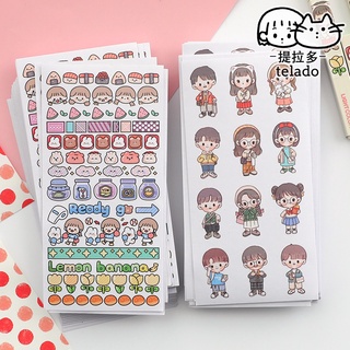 Sticker Dán Trang Trí Họa Tiết Dễ Thương Bắt Mắt