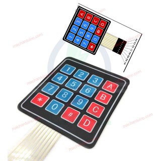 Bàn Phím Ma Trận Mềm 4x4 Phím Nút Nhấn Mềm Dẻo [MS-115]