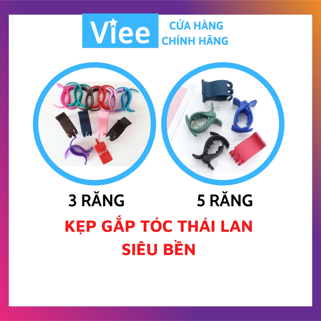 Kẹp gắp tóc càng 3 răng 5 răng thái lan siêu bền