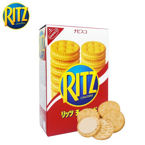 Bánh Quy Mặn Nhân Phô Mai Ritz (160g)