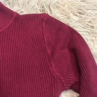 Áo len tăm cổ 3 phân