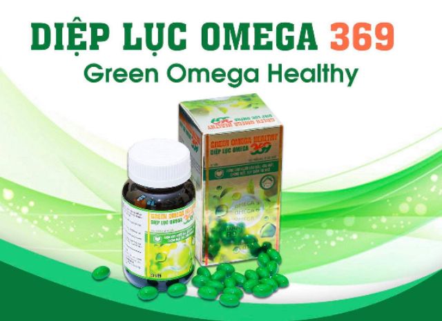 DIỆP LỤC OMEGA 369 GREEN OMEGA HEALTHY