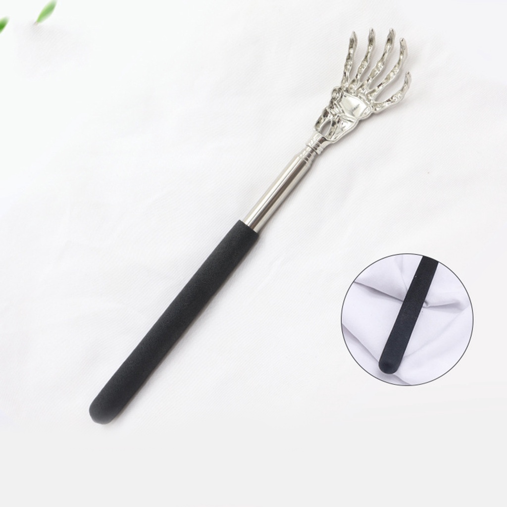 [Hàng mới về] Cây gãi lưng bằng thép không gỉ nhỏ gọn thuận tiện chất lượng cao