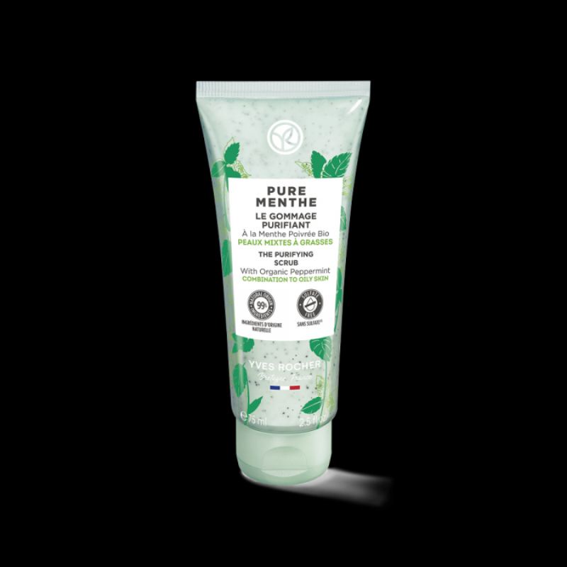 Tẩy Tế Bào Chết cho da dầu Yves Rocher Purifying Scrub 75ml