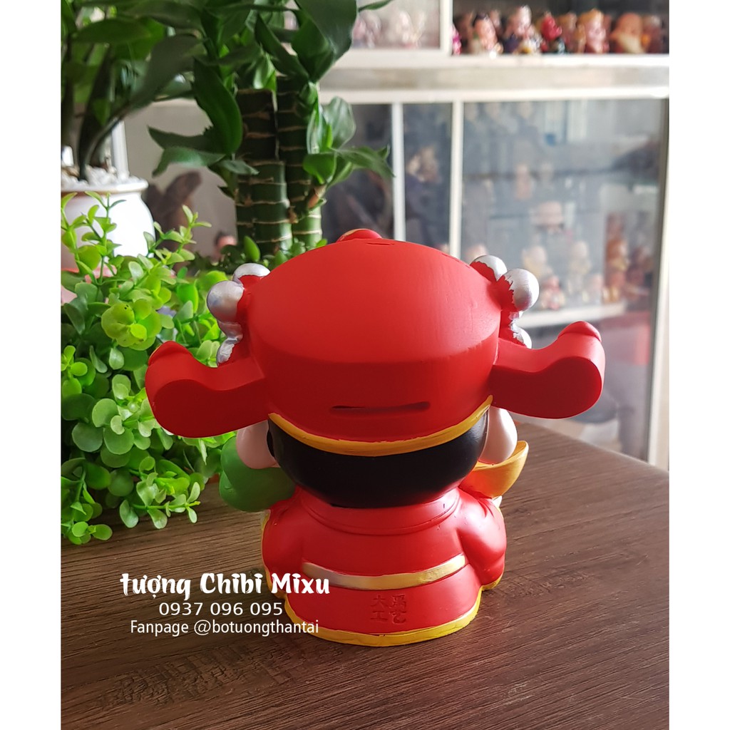 Tượng chibi Thần Tài Như Ý Cát Tường 12.5cm