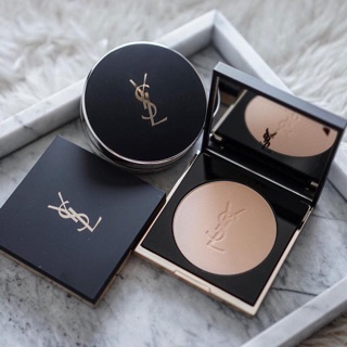 Phấn Phủ Nén Yves Saint Laurent Encre de Peau All Hours Setting Powder Poudre Cho Lớp Nền Hoàn Hảo 24H