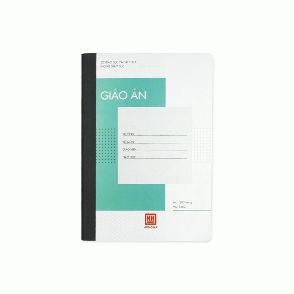 Sổ Giáo án 200 trang A4 Hồng Hà