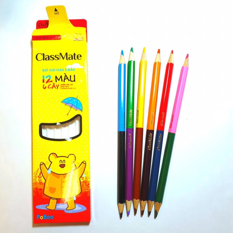 Bút chì màu hai đầu ClassMate