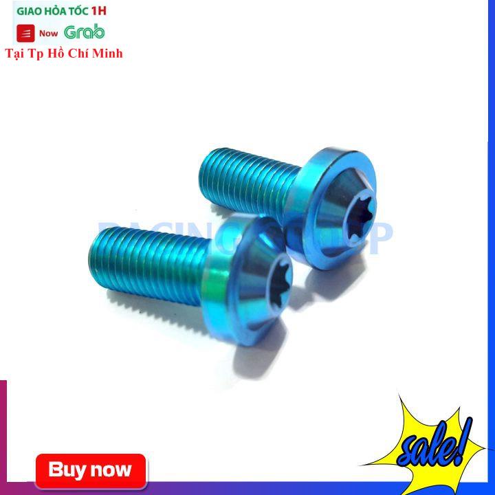 Ốc 10li25 GR5 Gắn Heo Dầu Xe Máy Nhiều Màu