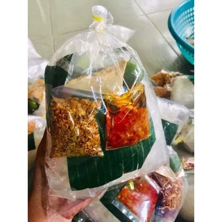 5 gói bánh tráng phơi sương lá chuối